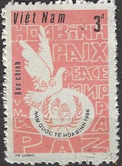 Vietnam #1714 1986  «Palomas – Año Internacional de la Paz»