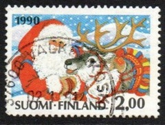 Finlandia #828 1990 "Navidad"