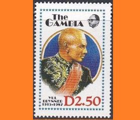 Gambia #772  1988 Nueva NH "Yul Brynner"