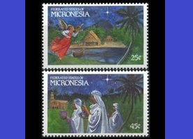 Micronesia #104 - 105  1989 Serie completa Nueva NH