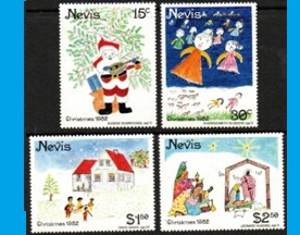 Nieves #159 - 162 1982 Serie completa Nuevas NH "Navidad"