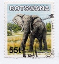 Botsuana #746 2002 "Elefante"