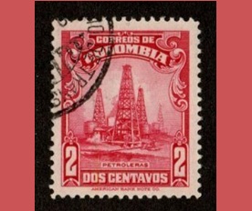 COLOMBIA #437 1935 "Petroleras"