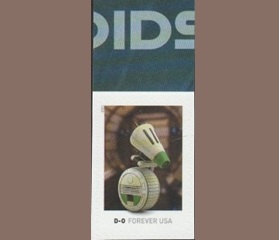 Estados Unidos #5576 2021 Nueva NH «Star Wars Droide D-0»