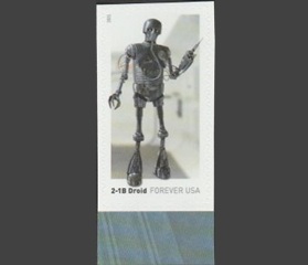 Estados Unidos #5581 2021 Nueva NH «Star Wars Droide 2-1B»