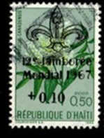 Haiti #CB56  1967 "Sobreimpresa Jambore Mundial 1967"