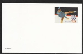Estados Unidos #UX82 1979 Entero postal Nueva "Patinaje artístico olímpico" "Patinaje artístico olímpico"