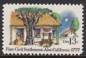 Estados Unidos #1725  1977  Nueva NH "Casa rural"
