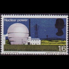 Gran Bretaña #469 1966 Nueva NH "Reactor atómico"