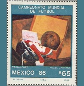 MEXICO #1441 1986 Nueva NH "Copa mundial FIFA Mexico 86"