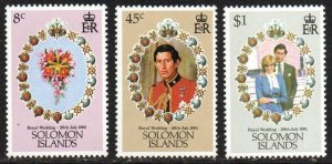 Islas Salomón Sc #450-452
