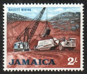 JAMAICA # 228 1964 Nuevo NH "Minería de bauxita"