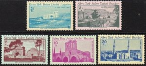 República Turca del Norte de Chipre #85 - 89  1980  Serie completa Nueva NH "Sitios arqueologicos"
