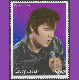 Guyana # 3727 2002 Nueva NH «Elvis Presley»