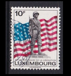 Luxemburgo #720 1984 "Aniversario del Día D"