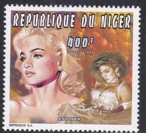 Níger, # 874A  1996 Nueva NH "Madonna"