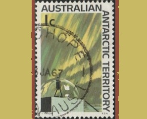 Territorio Antártico Australiano #L8 1966 "Investigacion Antartica"