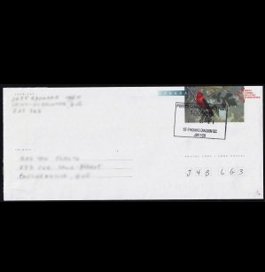 Canada Cat. Unitrade #U169 2002 Circulado "Tangara escarlata"