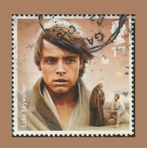 Gran Bretaña Sg#3766 2015 "Star wars, Luke Skywalker"
