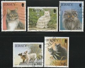 Jersey #661 - 665 1994 Serie completa "Razas de gatos"