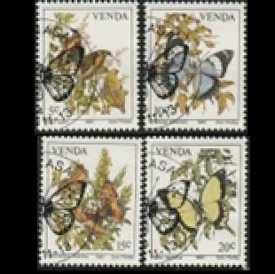 Venda #36 - 39 1980 Serie completa "Mariposas"